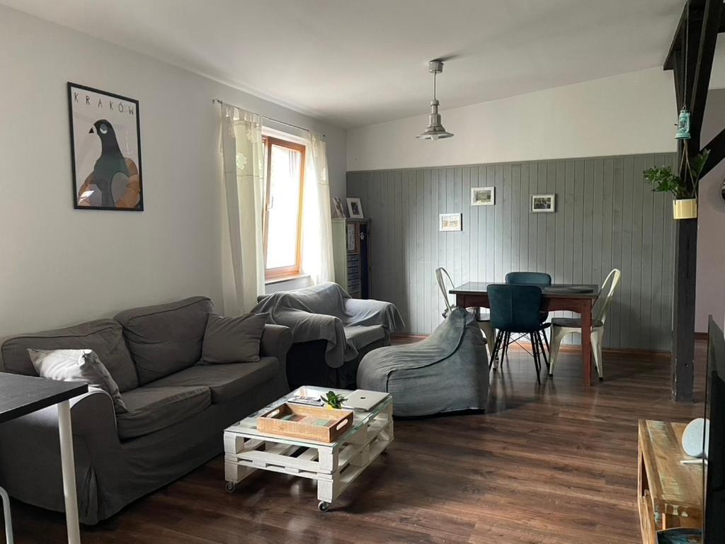 Piekny,Duzy Loft 80 Metrow Blisko Centrum 크라쿠프 외부 사진